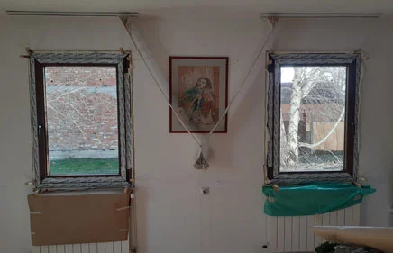 Jednokrilni prozori u laminaciji MAHAGONI.